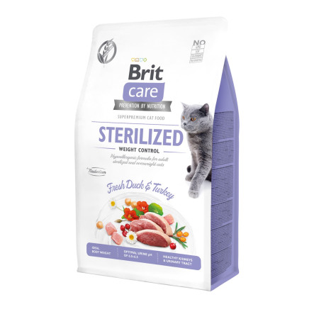Brit Care Cat Grain Free Sterilized & Weight Control 400 г
